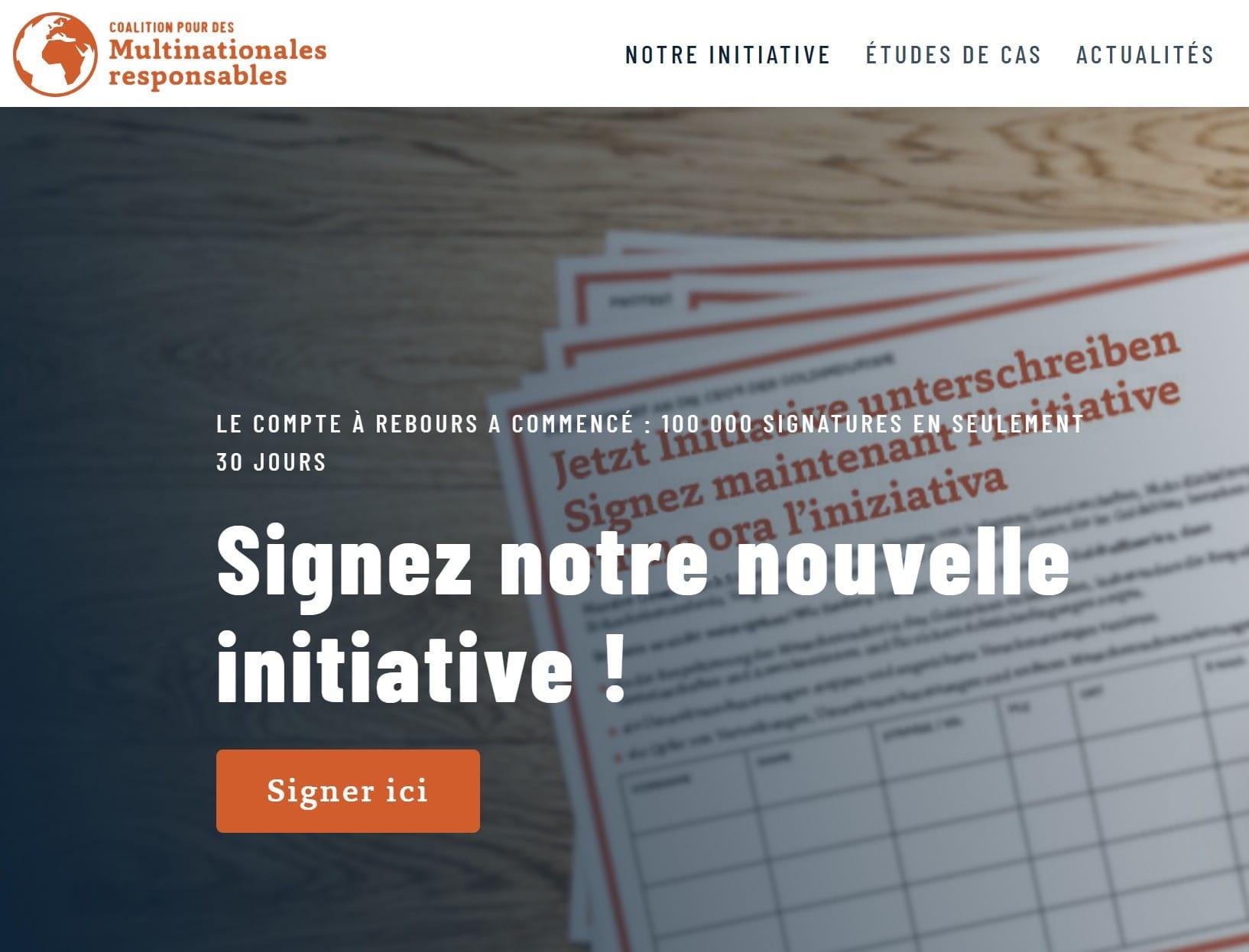 Initiative Multinationales responsables 2025